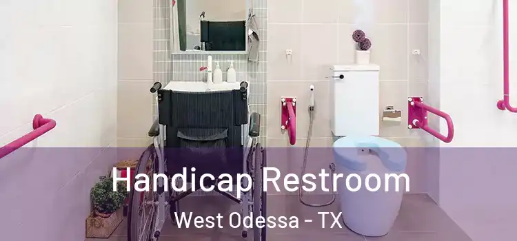 Handicap Restroom West Odessa - TX