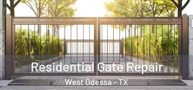 Residential Gate Repair West Odessa - TX